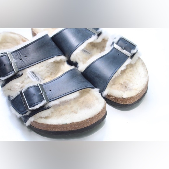 Birkenstock Arizona Shearling sandals - Picture 3 of 16